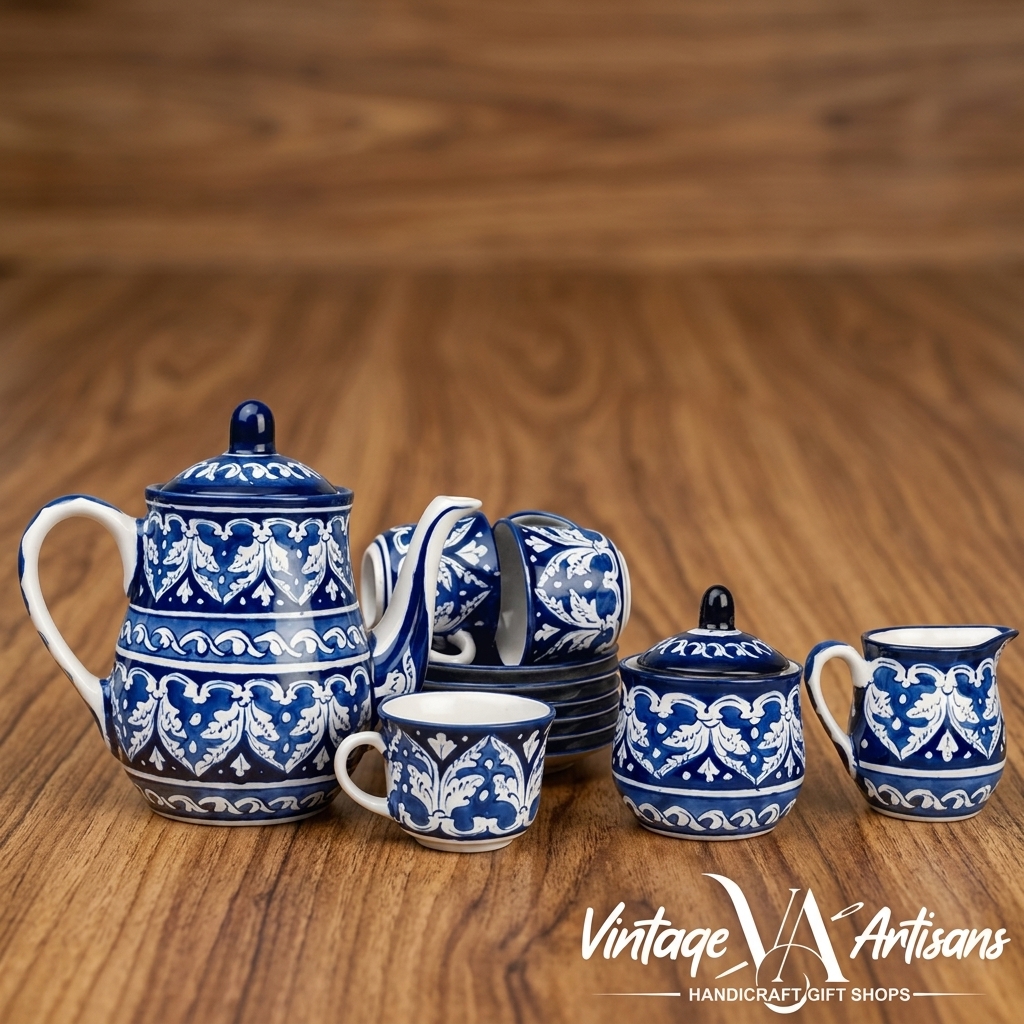 Blue Felicity Tea Set