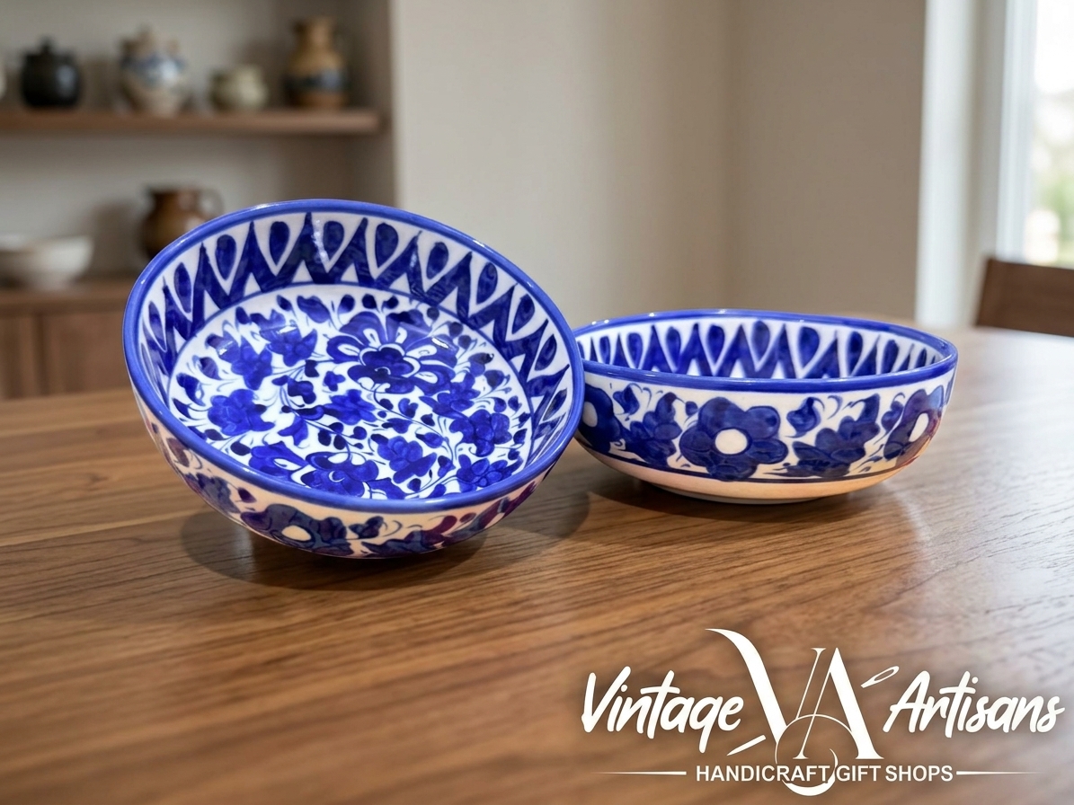 Serina Blue Small Bowl - Set of 2