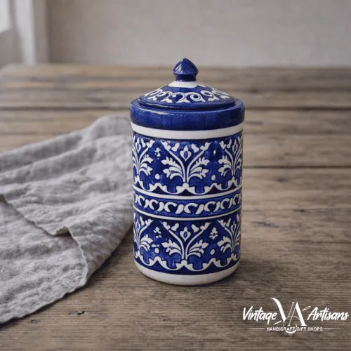 Blue Felicity Medium Jar