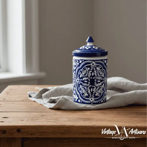 Blue Celico Medium Jar