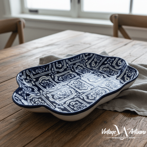 Urban Blue Large Serving Dish