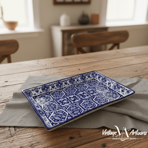 Ocean Blue Serving Dish