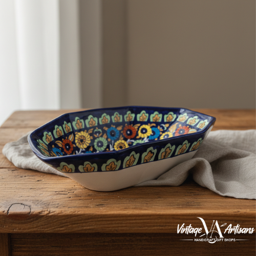 Jungle Flower Large Serving Dish
