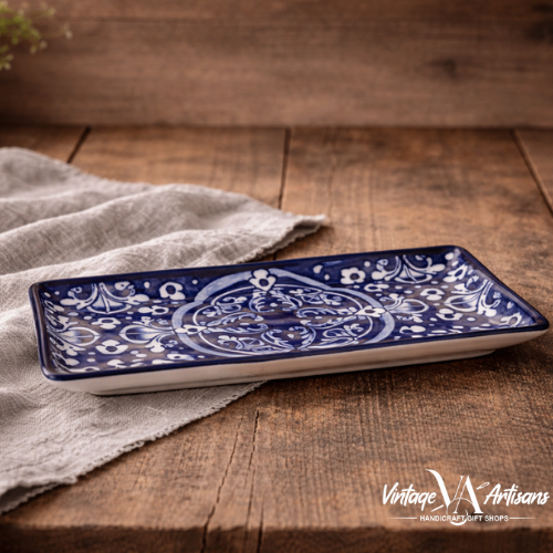 Blue Celico Salad Dish