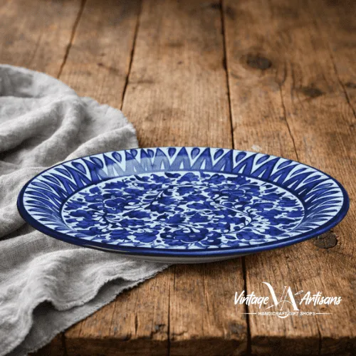 Serina Blue Dinner Plate