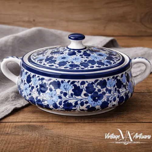 Light Serina Blue Cover Pot