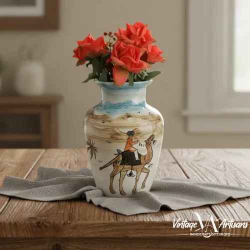 Camel Design Large Vase