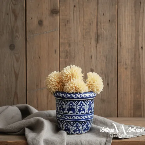 Blue Felicity Big Planter