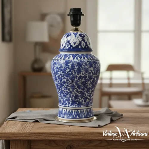 Serina Blue Large lamp