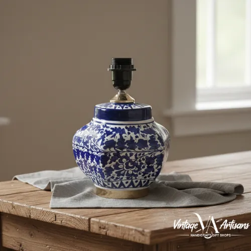 Serina Blue Lamp